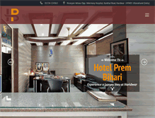 Tablet Screenshot of hotelprembihari.com